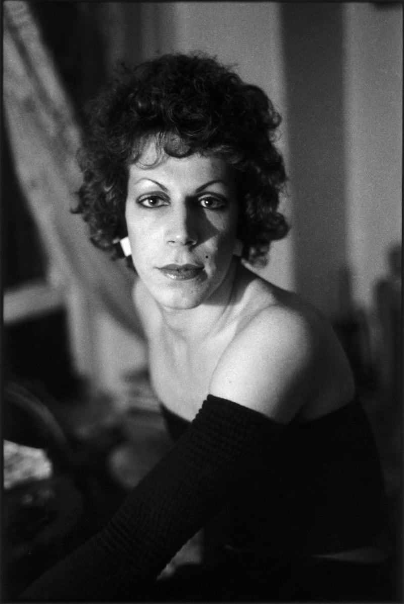 Nan Goldin Ivy in opera gloves, Boston, 1972