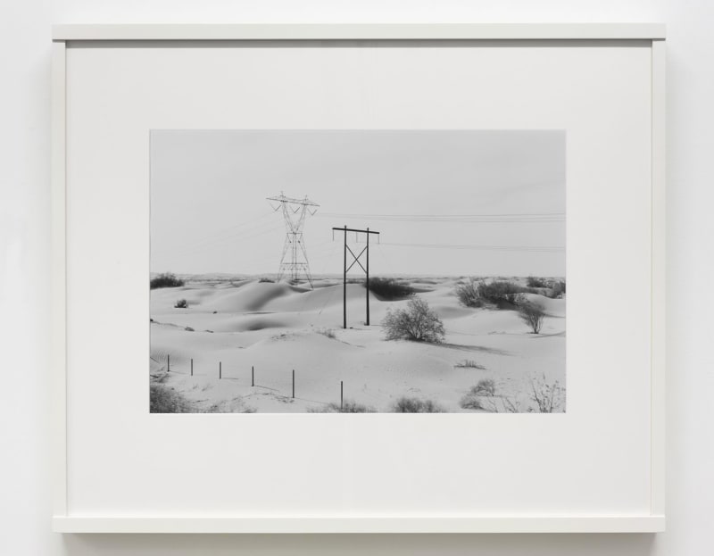Lothar Baumgarten Imperial-Sand Dunes, Sonoran Desert, Chocolate Mountains, Imperial County, California, 1989