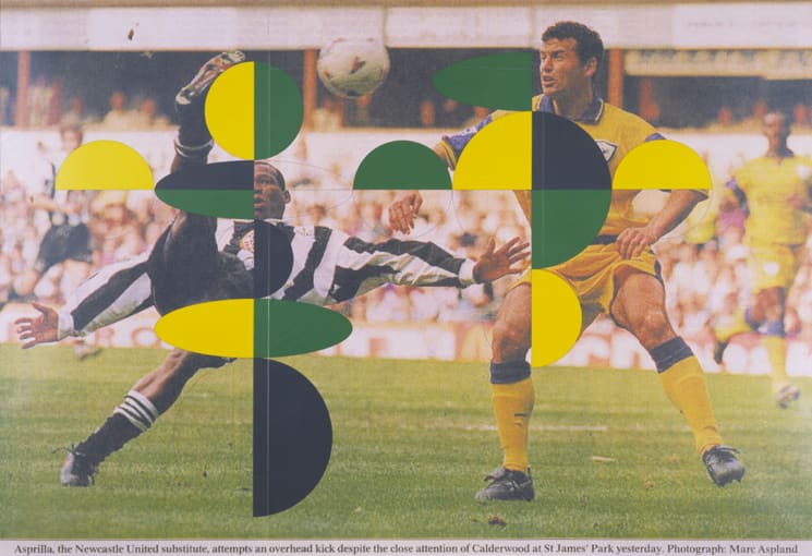 Gabriel Orozco Atomists: Asprilla, 1996