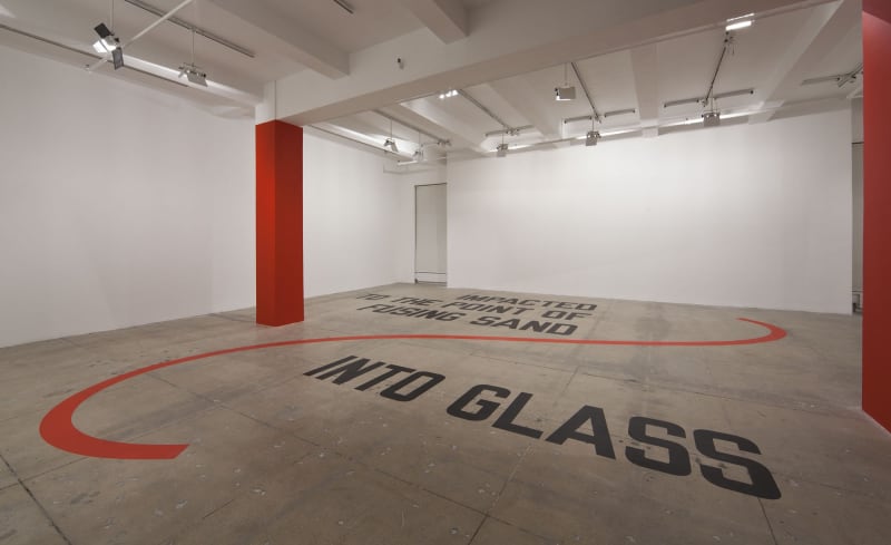 Lawrence Weiner | Gyroscopically Speaking | Marian Goodman