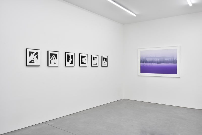 An exhibition installation view from: James Welling, Chronology