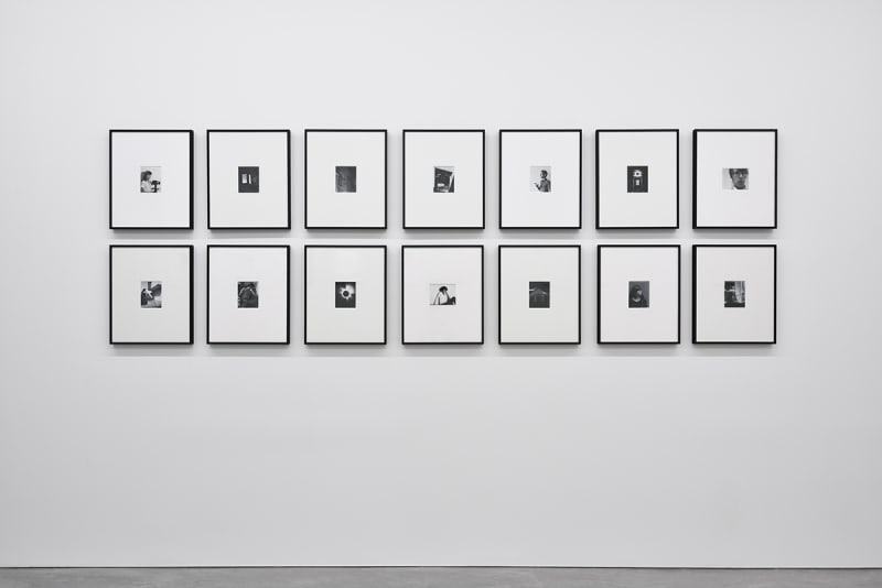 An exhibition installation view from: James Welling, Chronology