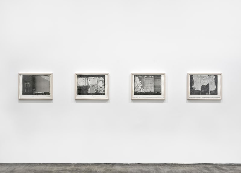 An exhibition installation view from: Gordon Matta-Clark