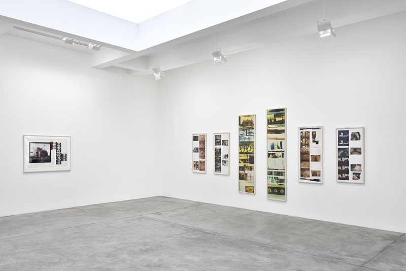 An exhibition installation view from: Gordon Matta-Clark