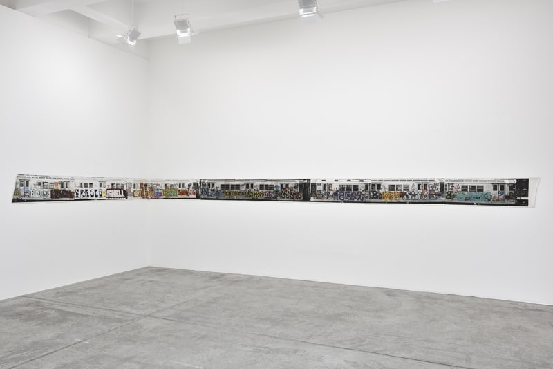 An exhibition installation view from: Gordon Matta-Clark