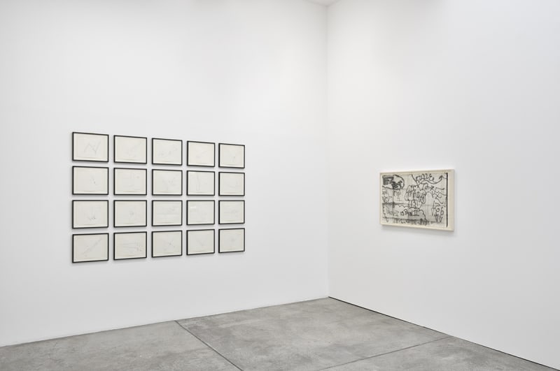 An exhibition installation view from: Gordon Matta-Clark