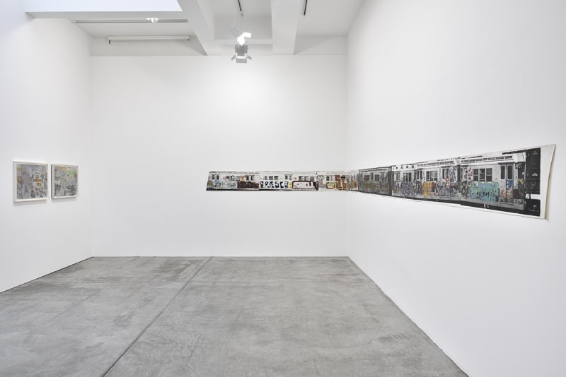 An exhibition installation view from: Gordon Matta-Clark