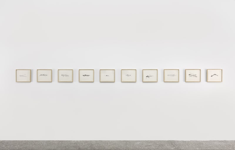 An exhibition installation view from: Gordon Matta-Clark