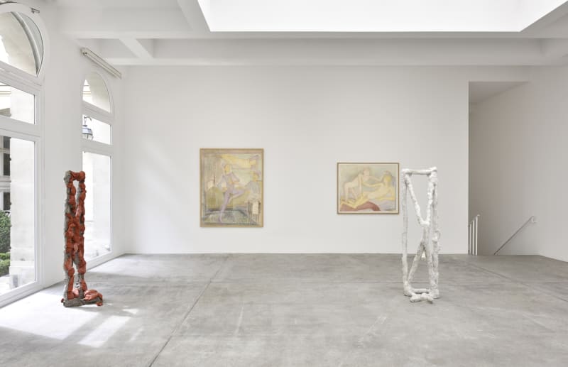 An exhibition installation view from: Pure Fiction, Curated by Julie Boukobza