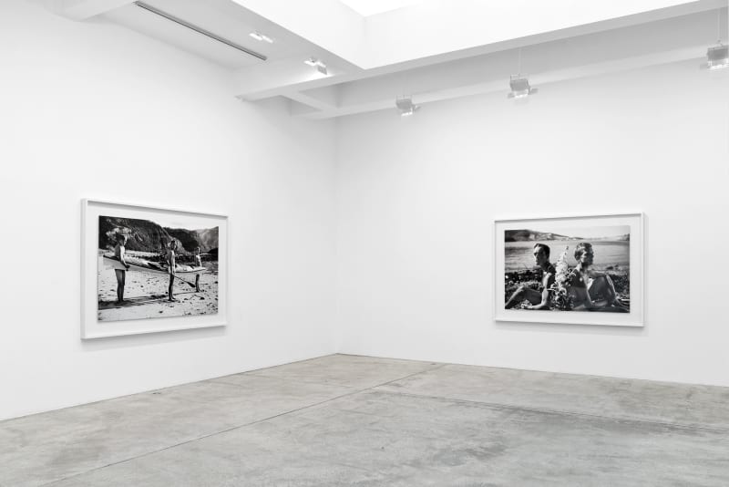 An exhibition installation view from: Yang Fudong, The Coloured Sky: New Women II