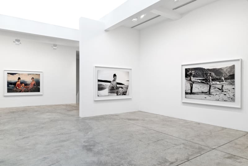 An exhibition installation view from: Yang Fudong, The Coloured Sky: New Women II