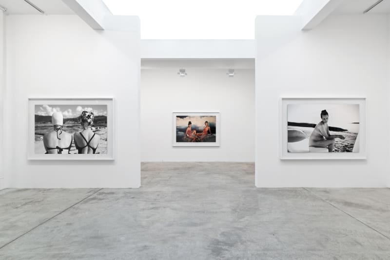 An exhibition installation view from: Yang Fudong, The Coloured Sky: New Women II