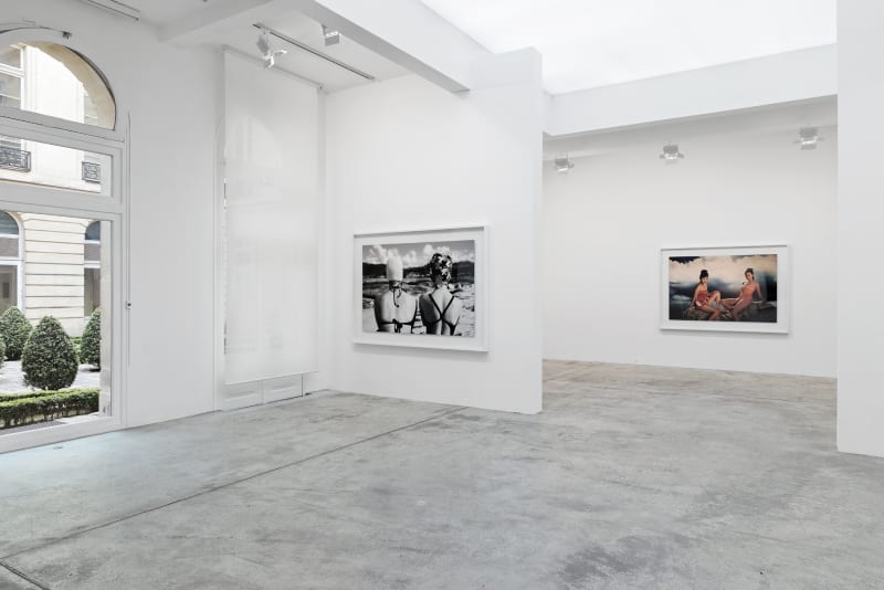 An exhibition installation view from: Yang Fudong, The Coloured Sky: New Women II
