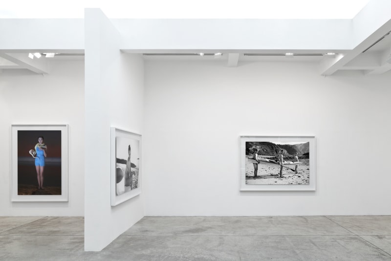 An exhibition installation view from: Yang Fudong, The Coloured Sky: New Women II