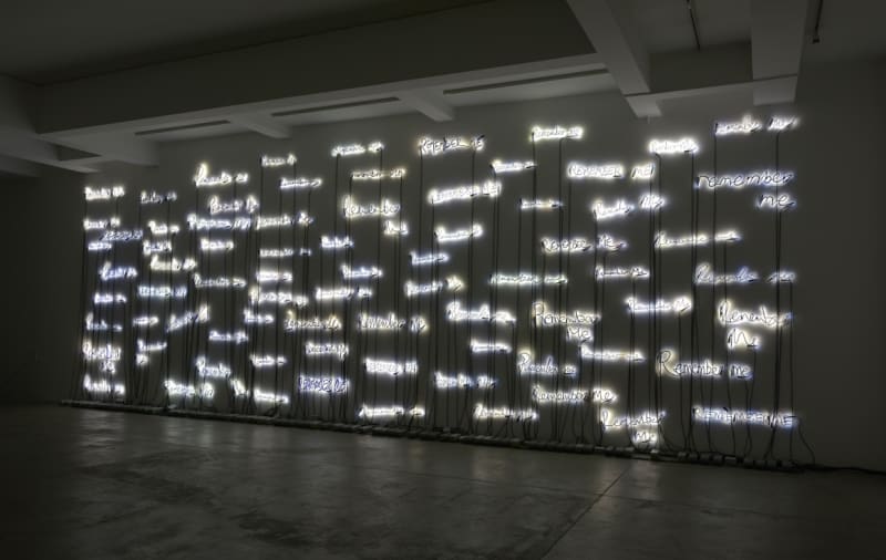 An exhibition installation view from: Steve MᶜQueen