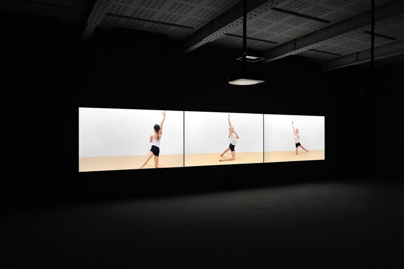 An exhibition installation view from: Rineke Dijkstra