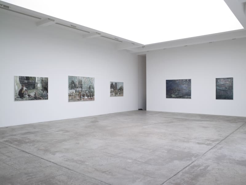 An exhibition installation view from: Sabine Moritz, Limbo