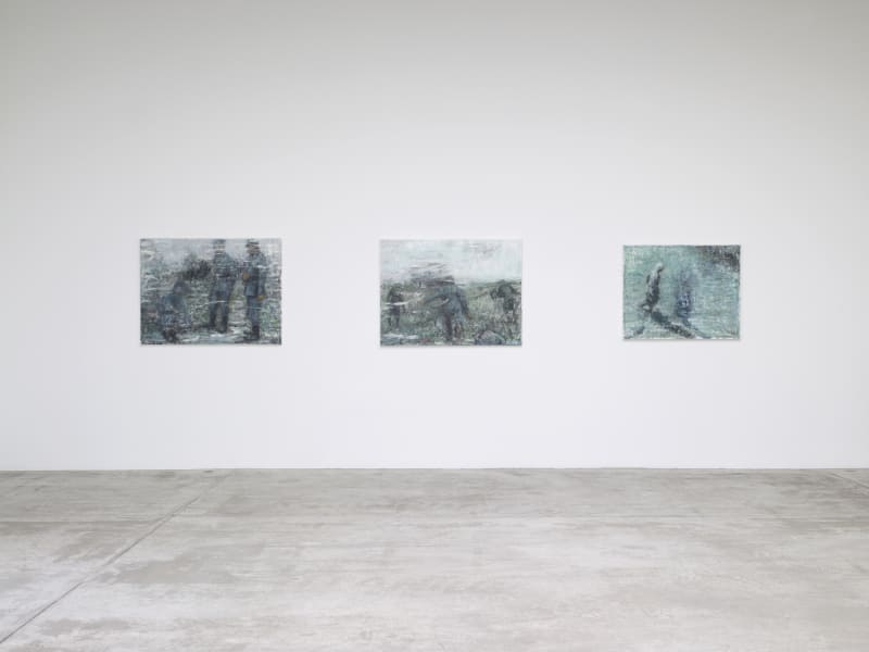 An exhibition installation view from: Sabine Moritz, Limbo