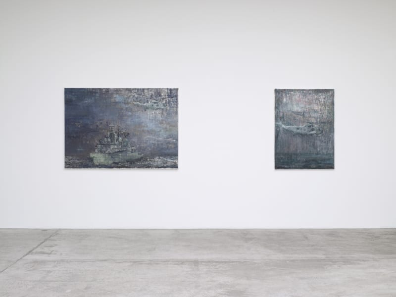 An exhibition installation view from: Sabine Moritz, Limbo