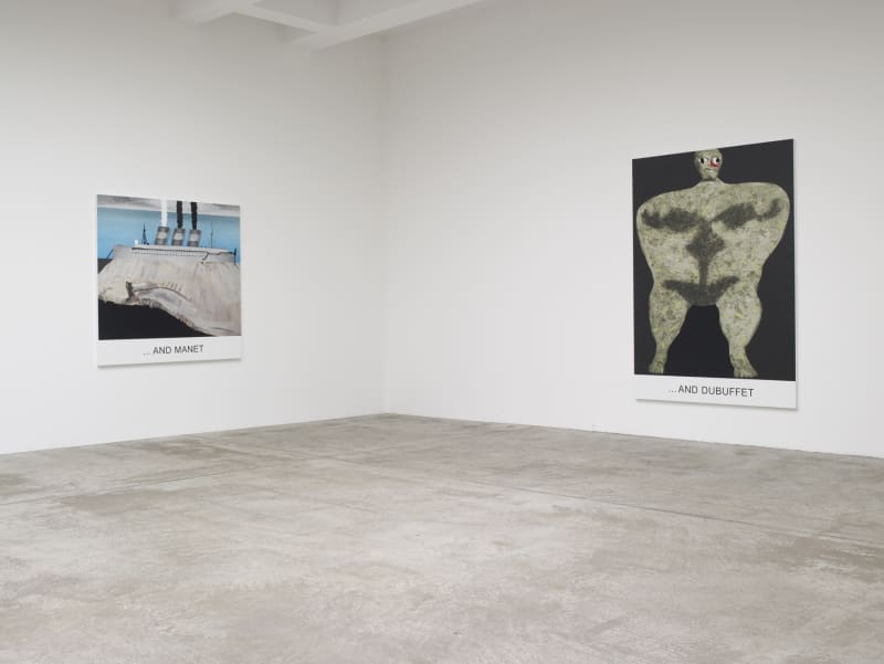An exhibition installation view from: John Baldessari, Double Bill