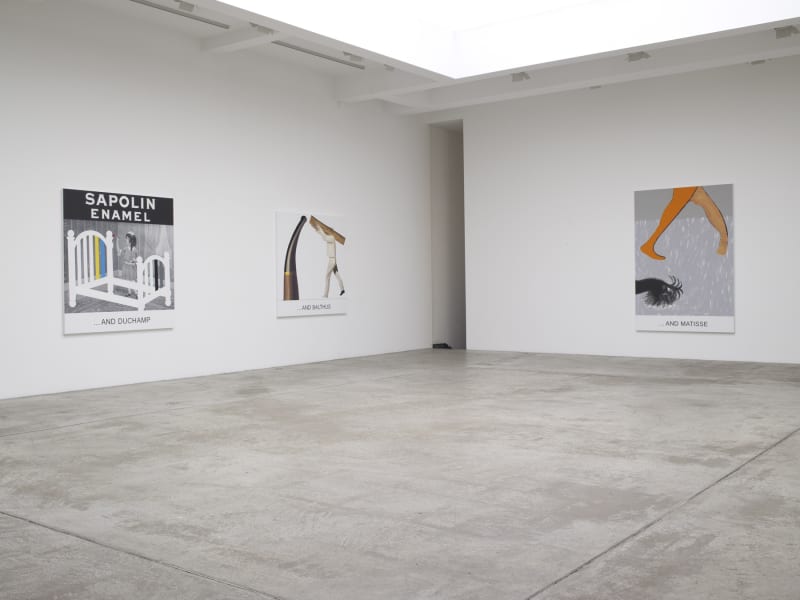 An exhibition installation view from: John Baldessari, Double Bill