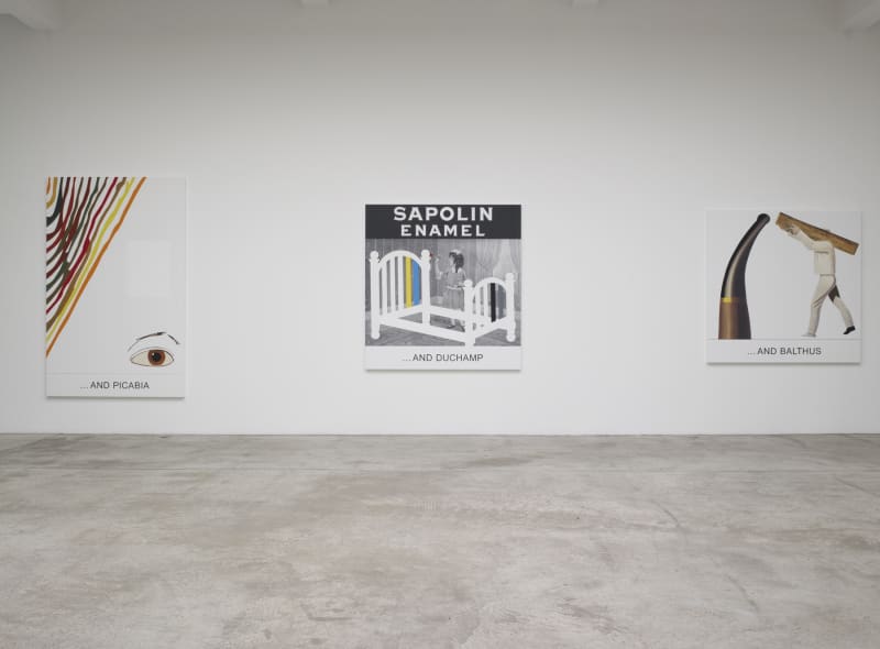 An exhibition installation view from: John Baldessari, Double Bill