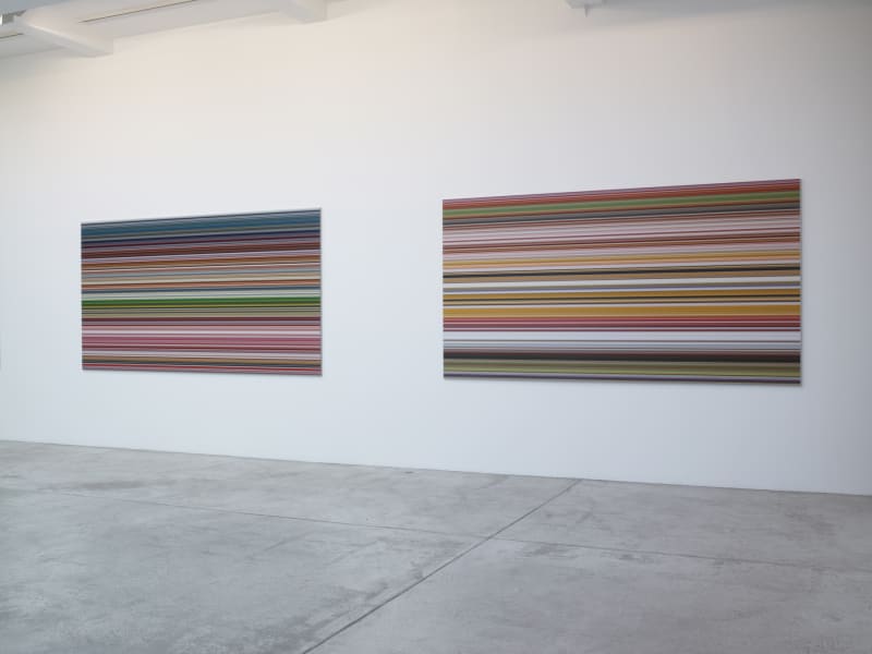 An exhibition installation view from: Gerhard Richter, Peinture 2010 - 2011