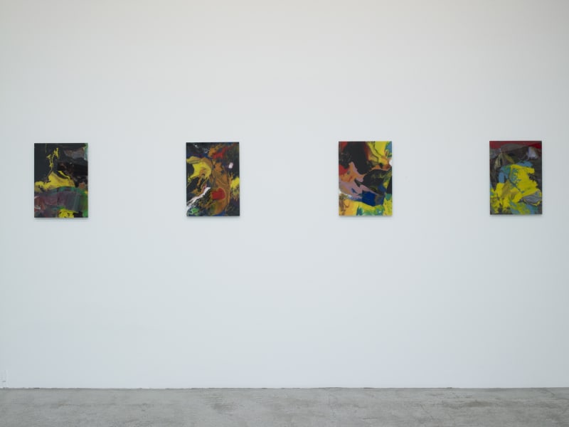An exhibition installation view from: Gerhard Richter, Peinture 2010 - 2011