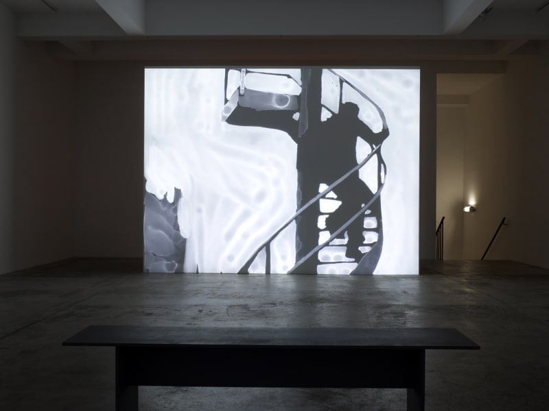 An exhibition installation view from: Matt Saunders