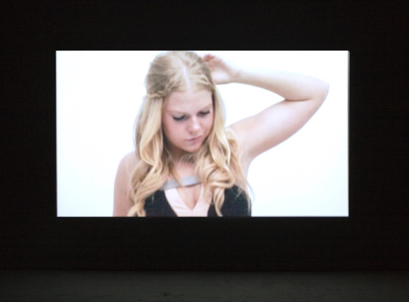 An exhibition installation view from: Rineke Dijkstra