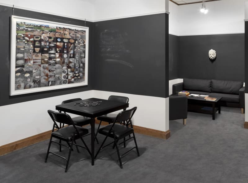 An exhibition installation view from: Gabriel Orozco, Spanish Lessons