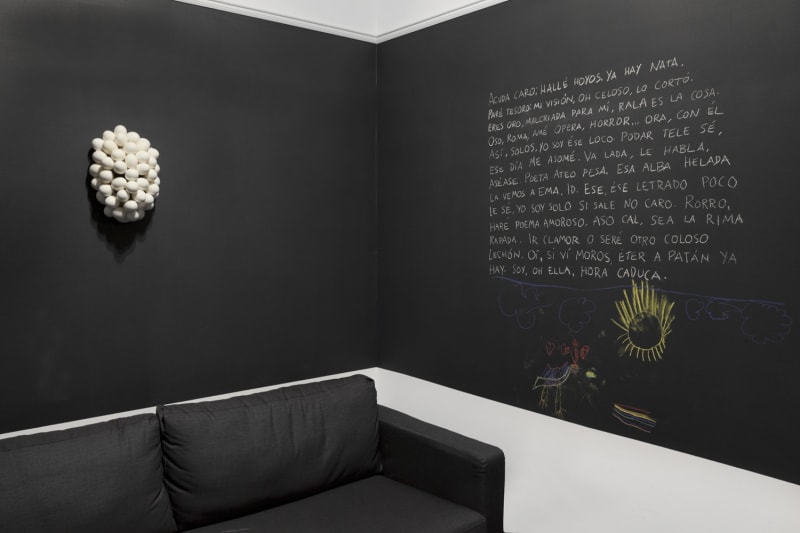 An exhibition installation view from: Gabriel Orozco, Spanish Lessons