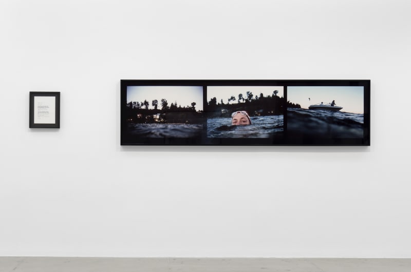 An exhibition installation view from: Allan Sekula, Labor's Persistence