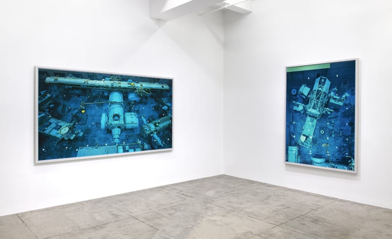 An exhibition installation view from: Thomas Struth, New Works