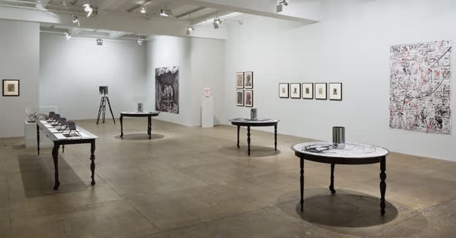 An exhibition installation view from: William Kentridge
