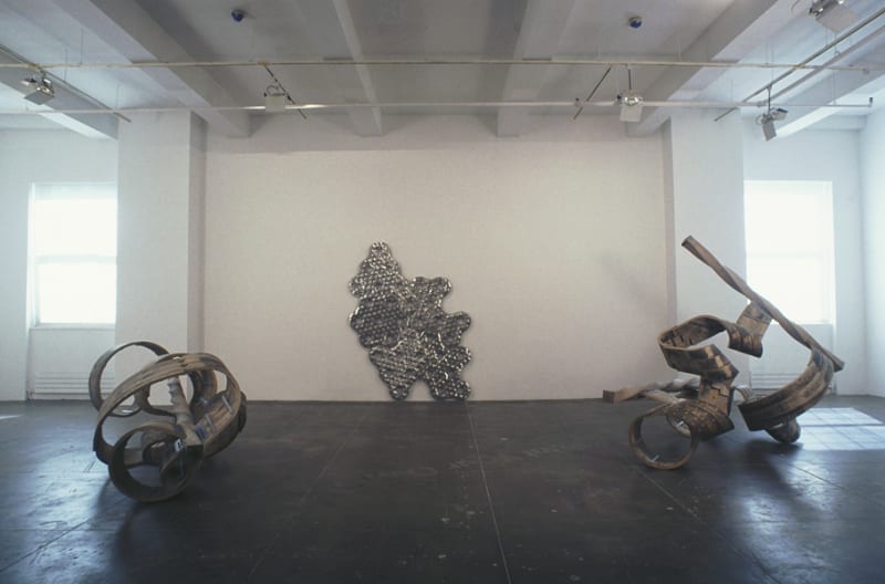 An exhibition installation view from: Richard Deacon