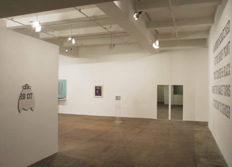 An exhibition installation view from: Reflecting The Mirror