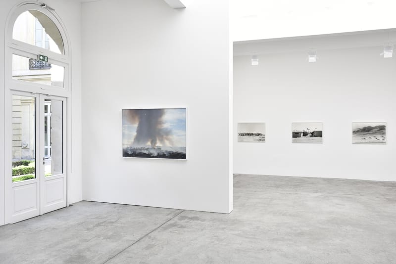 An exhibition installation view from: An-My Lê