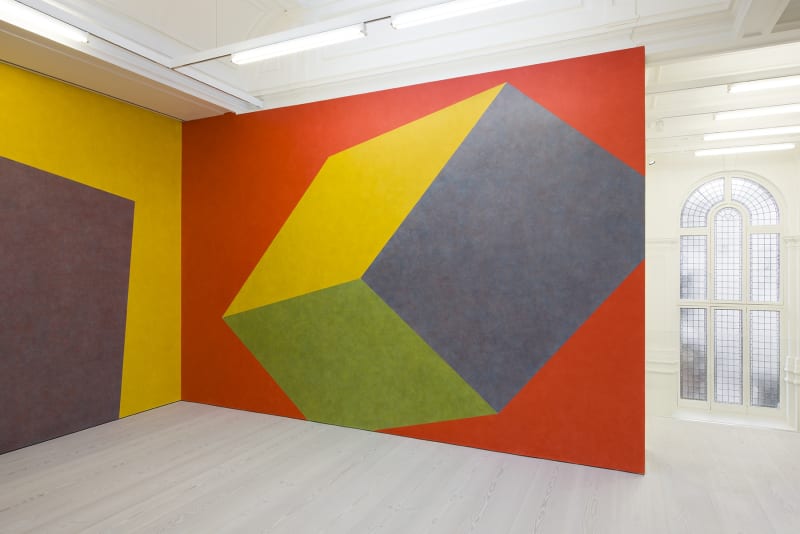 An exhibition installation view from: The supreme rifts...a measured propinquity