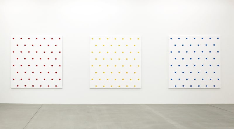 An exhibition installation view from: The supreme rifts...a measured propinquity