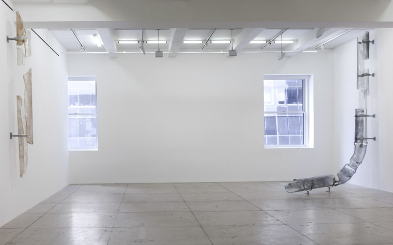 An exhibition installation view from: Nairy Baghramian, Dwindle Down