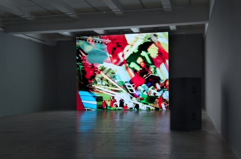 An exhibition installation view from: James Coleman