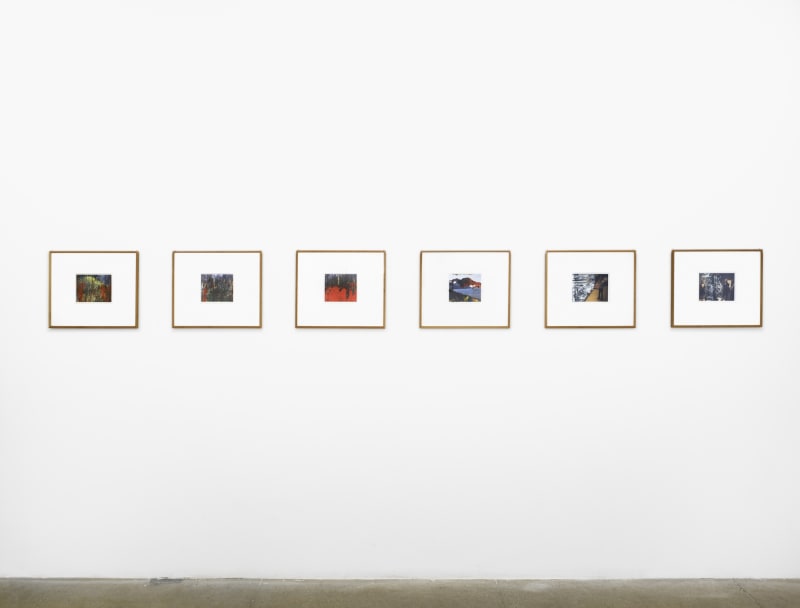 An exhibition installation view from: Gerhard Richter