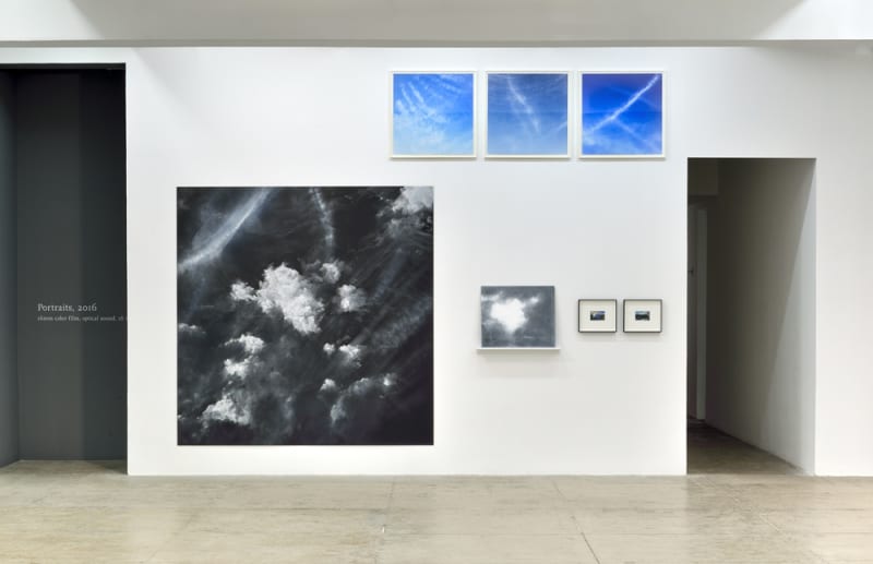 An exhibition installation view from: Tacita Dean, … my English breath in foreign clouds