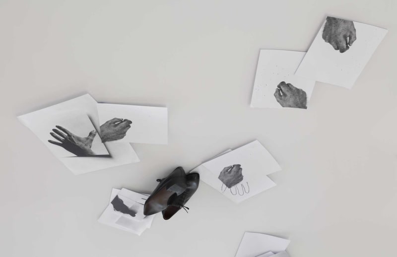 An exhibition installation view from: Giulio Paolini