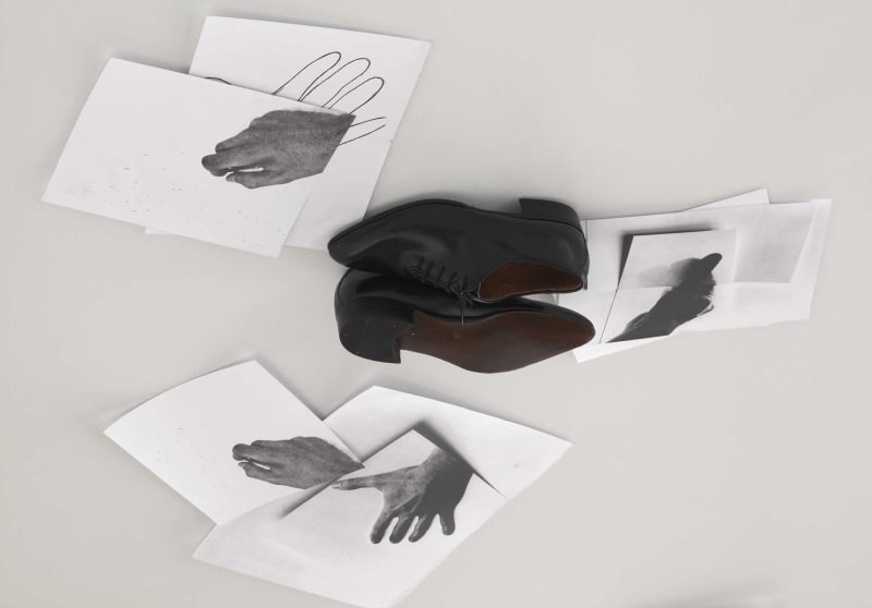 An exhibition installation view from: Giulio Paolini