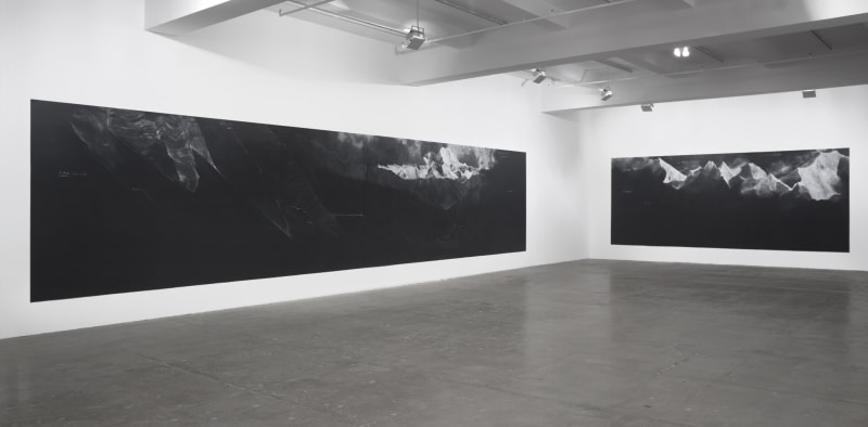 An exhibition installation view from: Tacita Dean, Fatigues