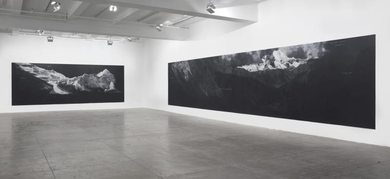 An exhibition installation view from: Tacita Dean, Fatigues