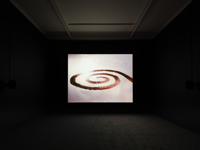 An exhibition installation view from: Robert Smithson, Hypothetical Islands