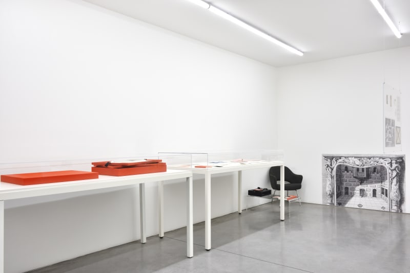 An exhibition installation view from: Tacita Dean, Monet Hates Me